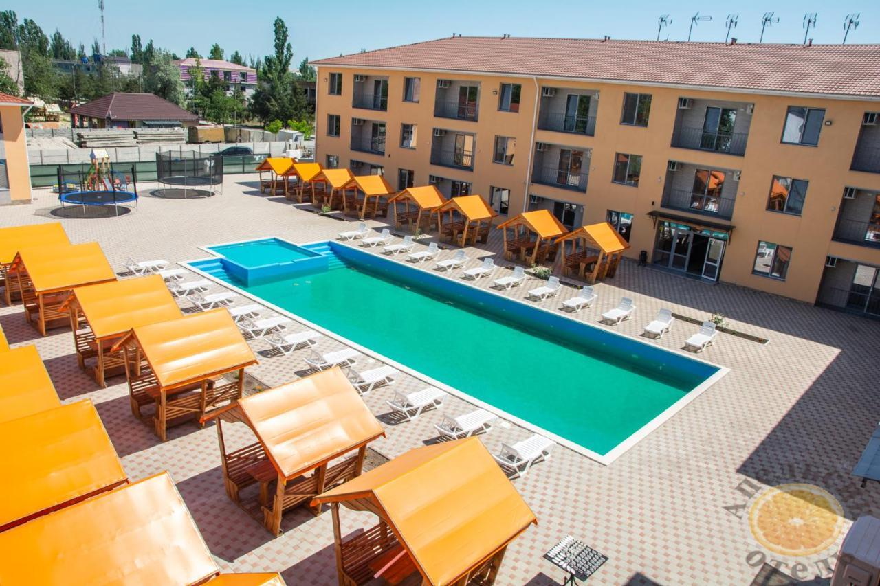 Apelsin Hotel Kobleve Exterior foto